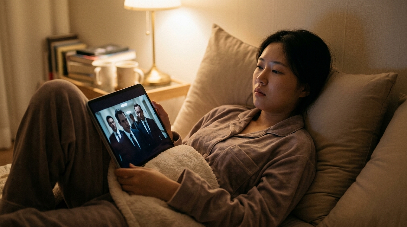 그냥 보기만 해도 영어가 늘 것이라는 착각