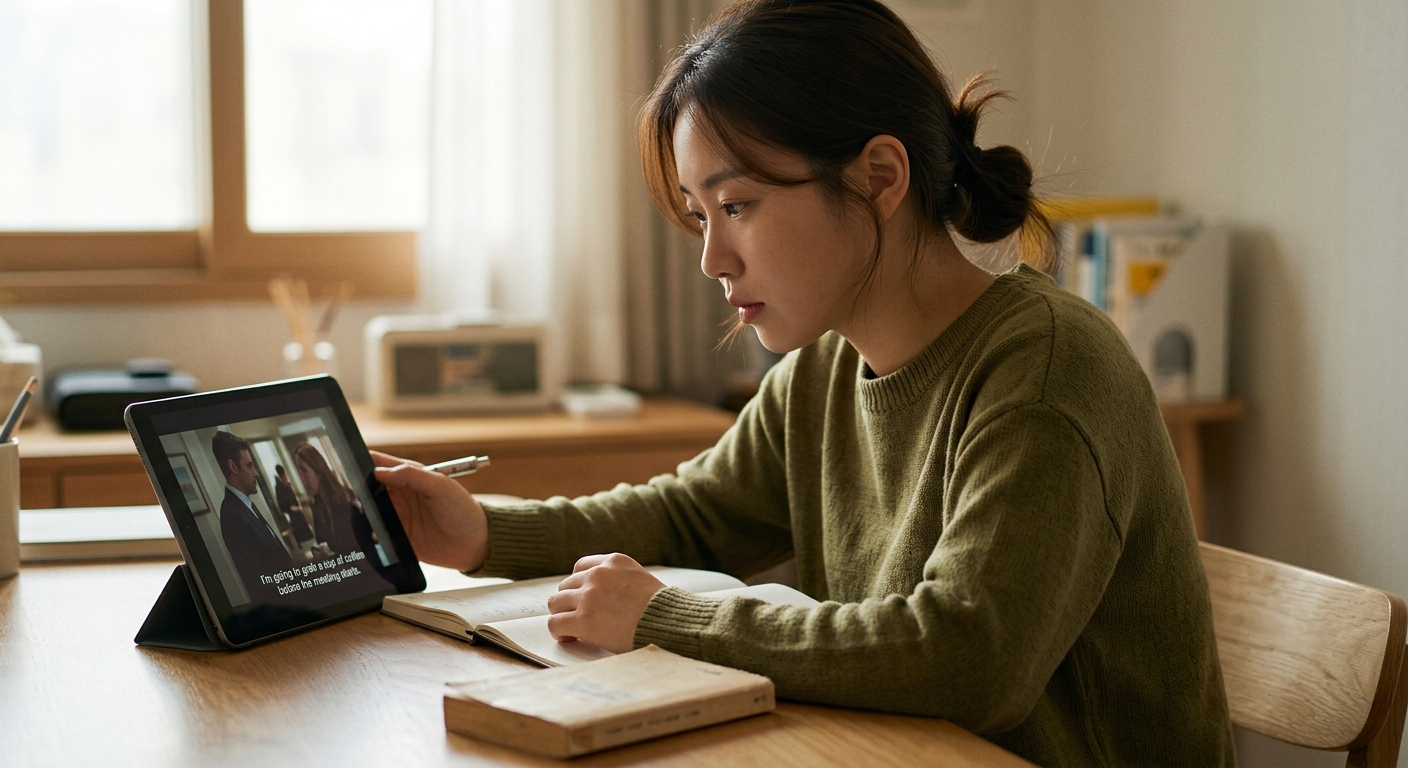 자막 설정에 숨겨진 효율적인 학습 전략