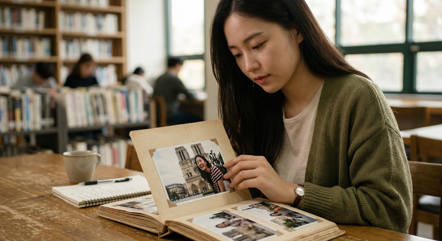 과거시제 진단하기 과거의 박제된 순간들