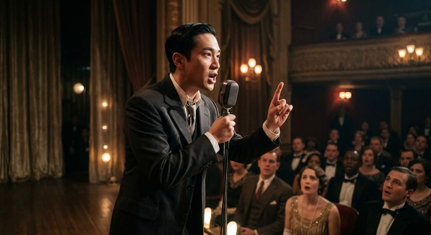 유성 영화의 탄생이 가져온 언어적 혁명