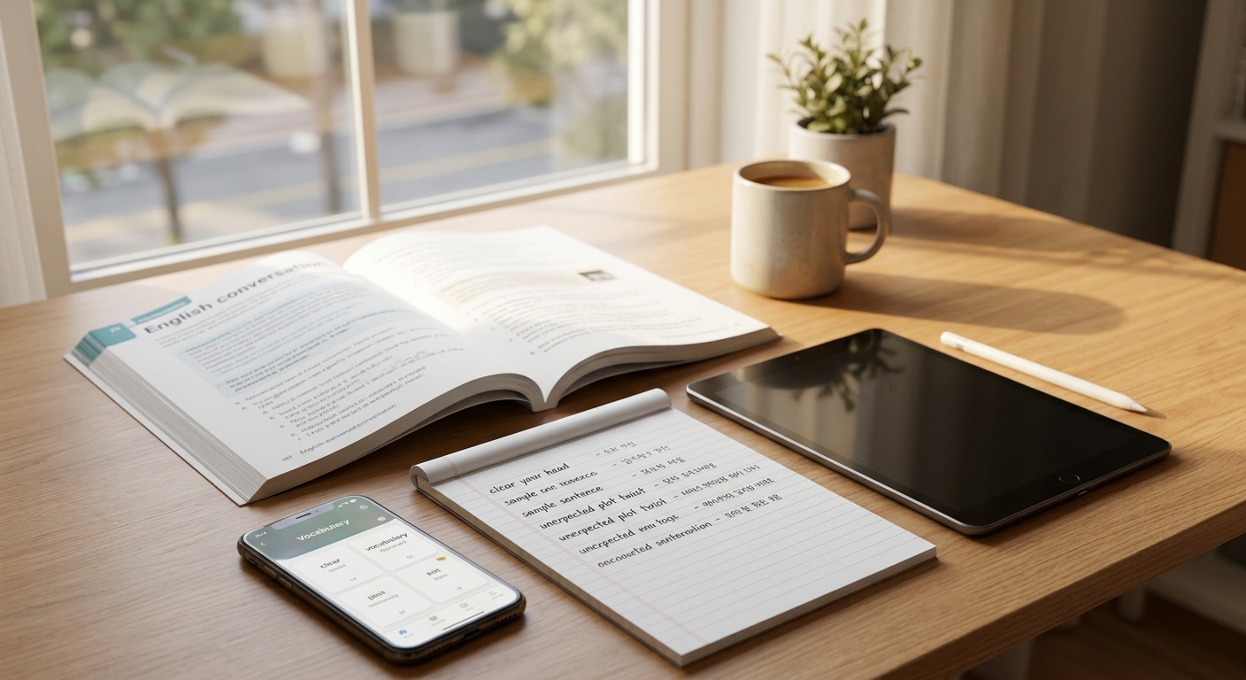 나만의 어휘 목록으로 대화의 주도권 잡기