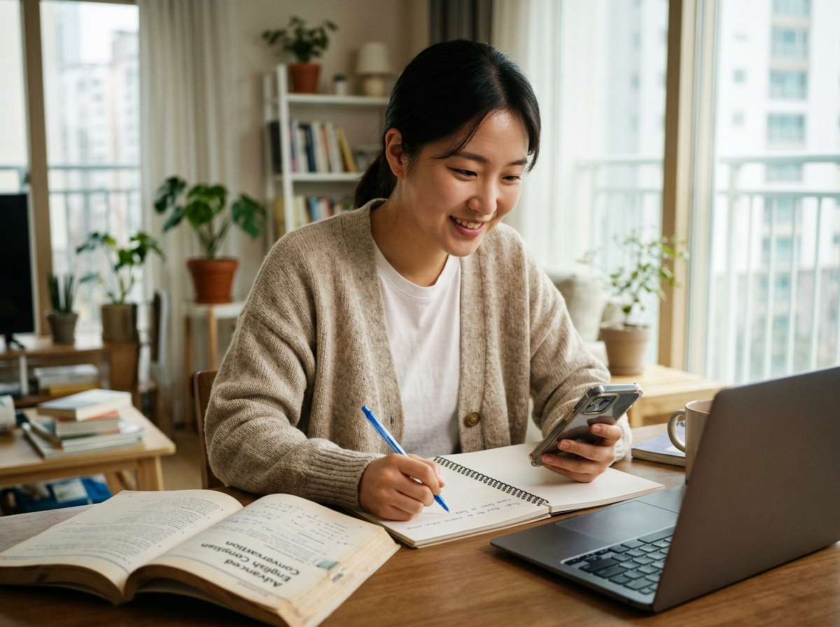 화상영어 수업 전 10분의 예습이 영어 실력을 200퍼센트 끌어올리는 이유