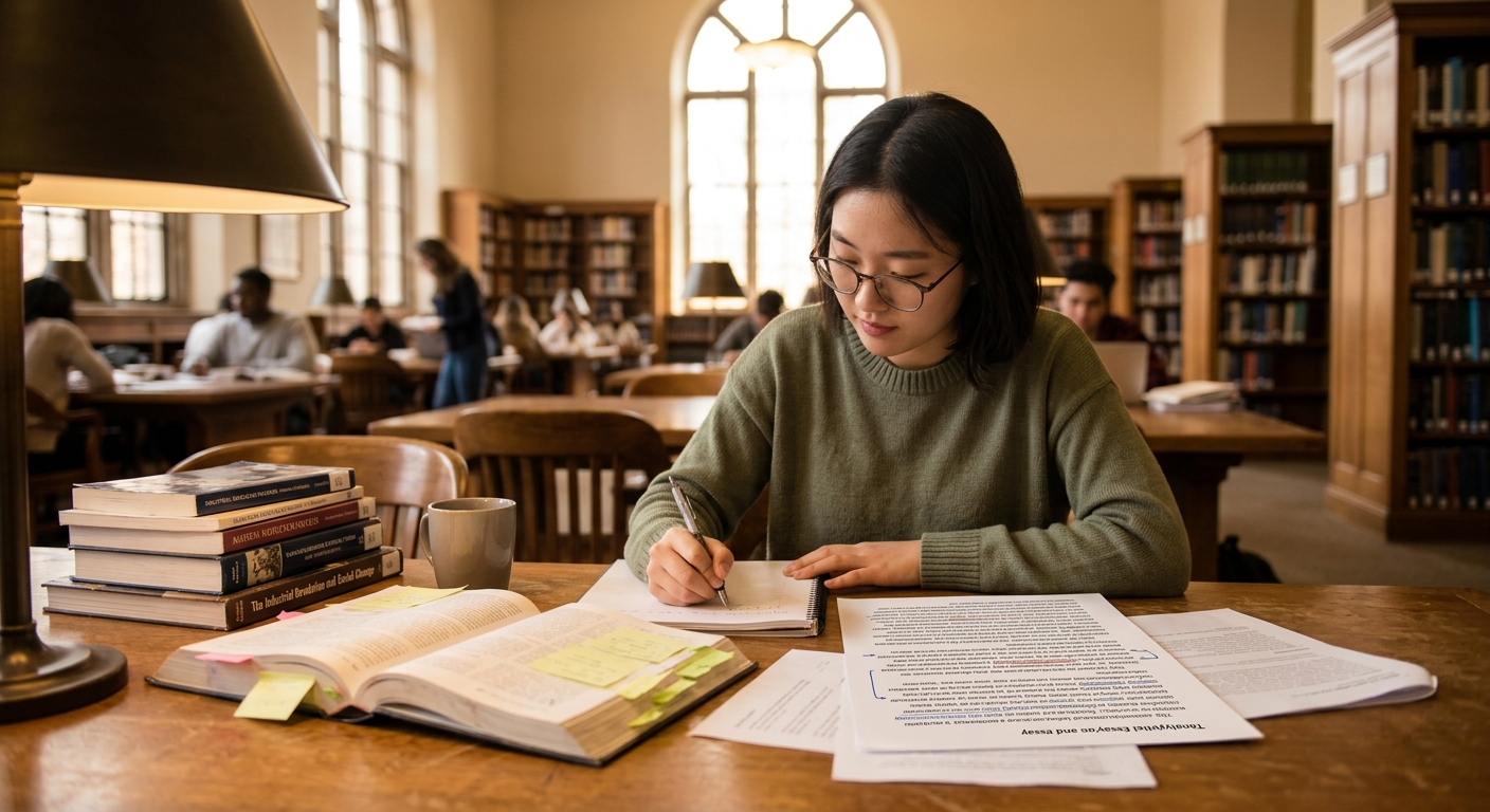 암기 중심의 시험 대신 비판적 사고를 요구하는 에세이와 프로젝트