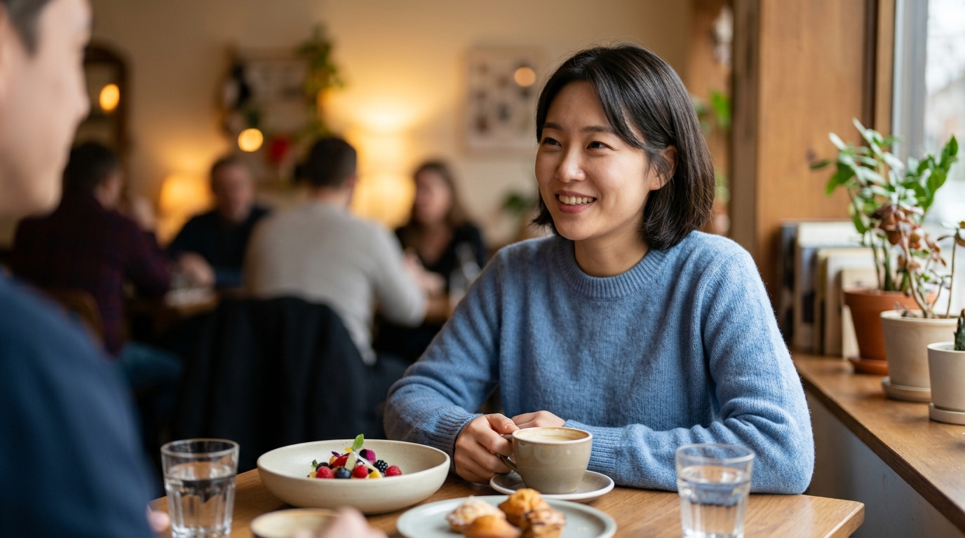 첫 만남의 어색함을 녹이는 달콤한 애피타이저