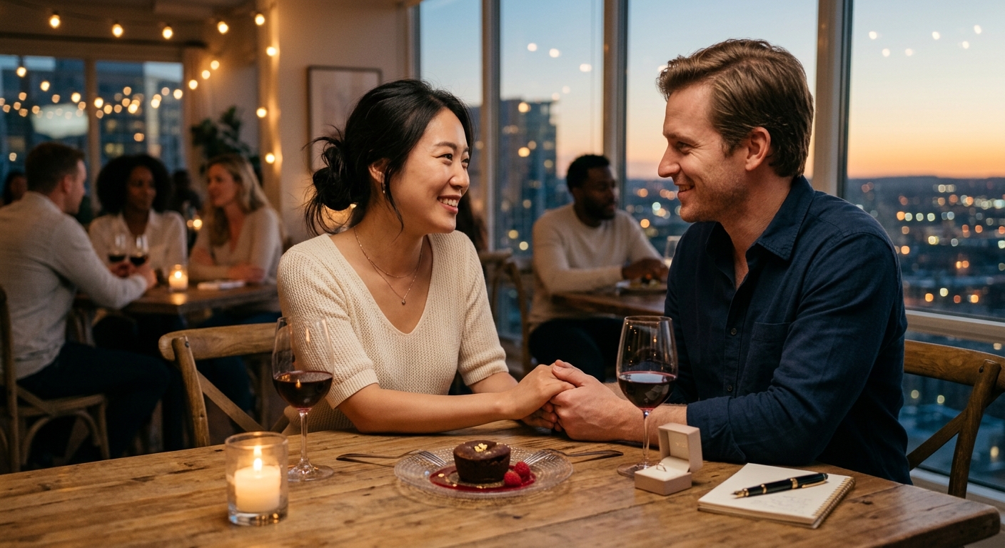 영원한 사랑을 약속하는 완벽한 디저트