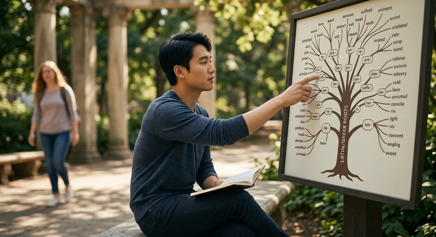 어원과 접두사를 활용한 논리적 확장