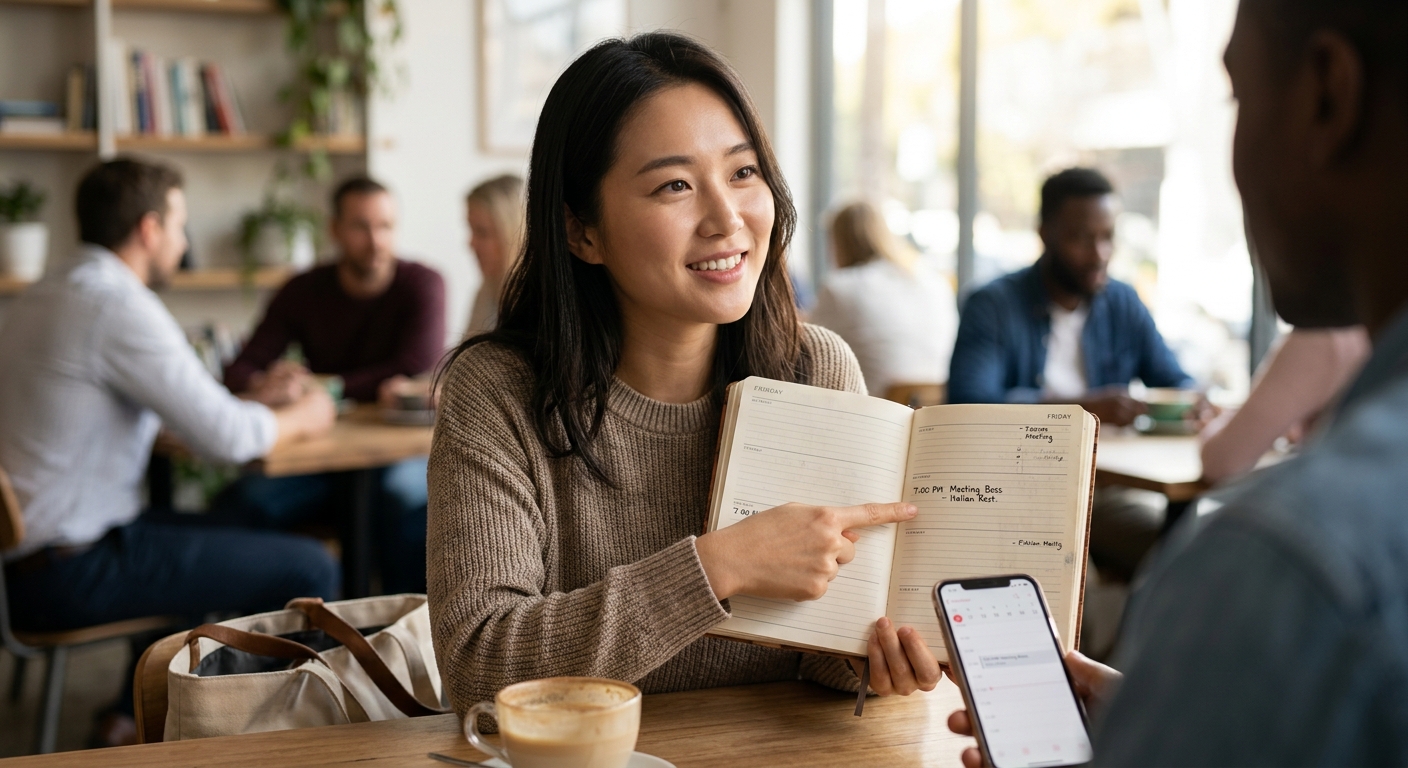 확정된 일정과 사회적 약속을 위한 현재진행형의 재발견