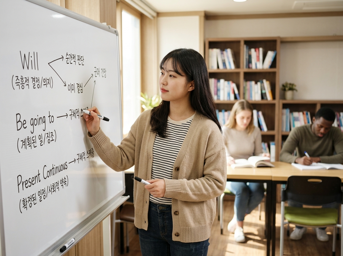 미래를 표현하는 세 가지 열쇠 Will과 Going to 그리고 현재진행형 마스터하기