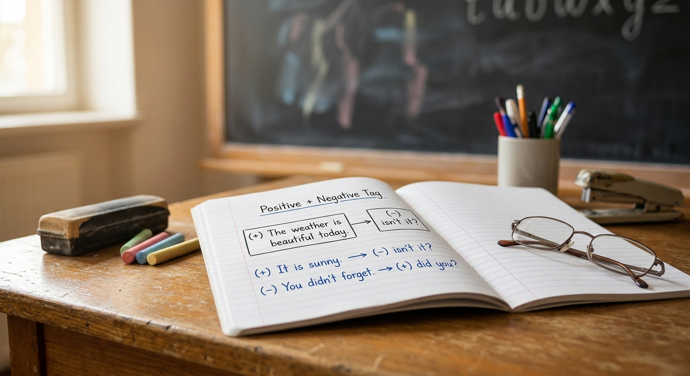 부가의문문의 기본 원리와 긍정 부정의 조화