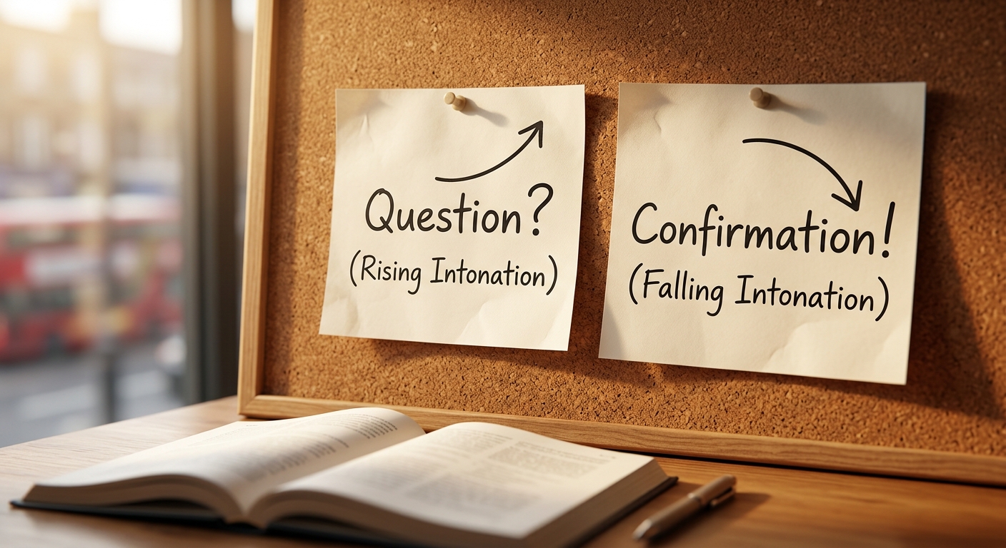 억양의 변화가 만드는 놀라운 의미 차이