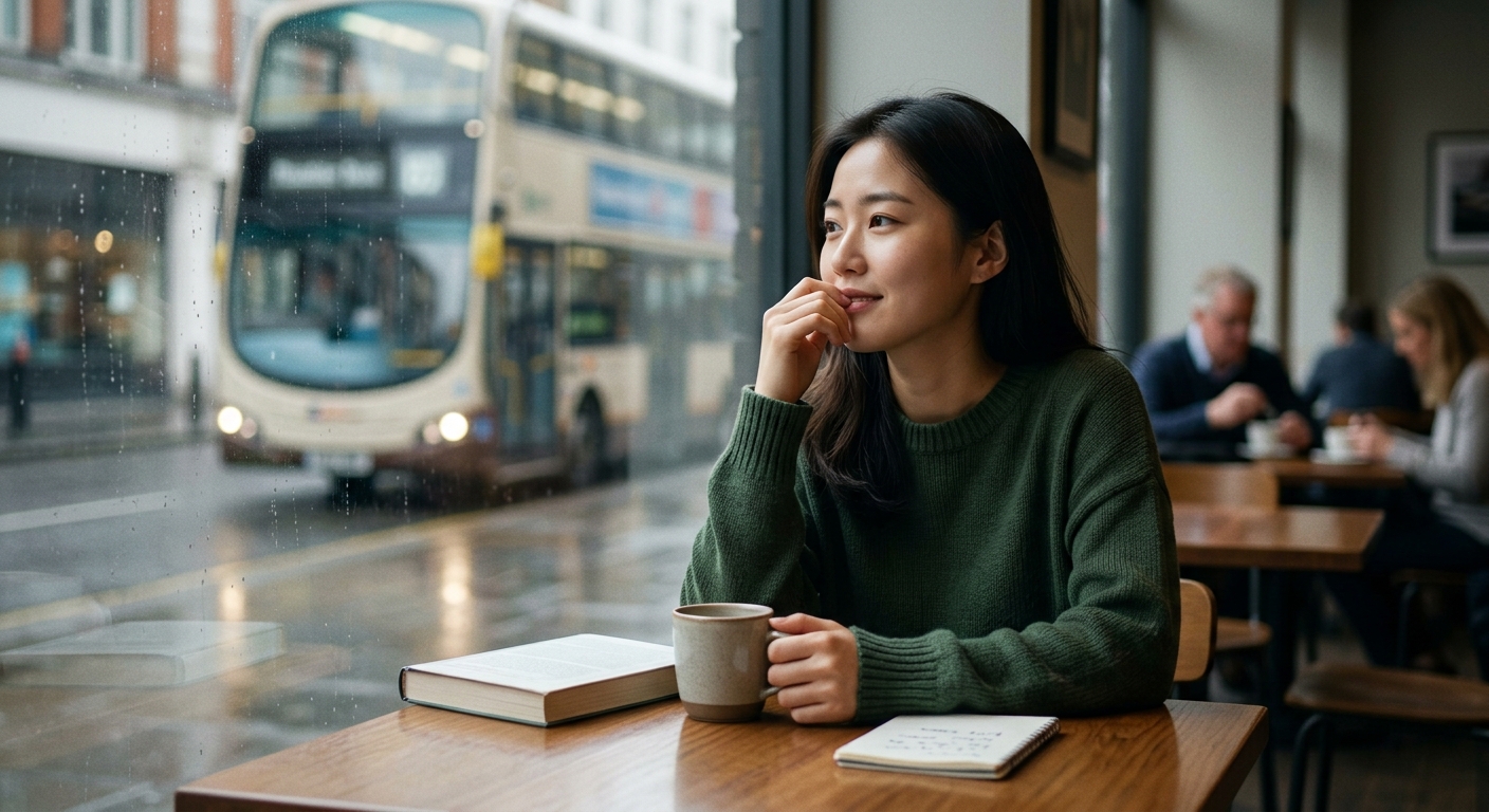 지나간 일에 대한 아쉬움과 현재의 바람을 세련되게 표현하기