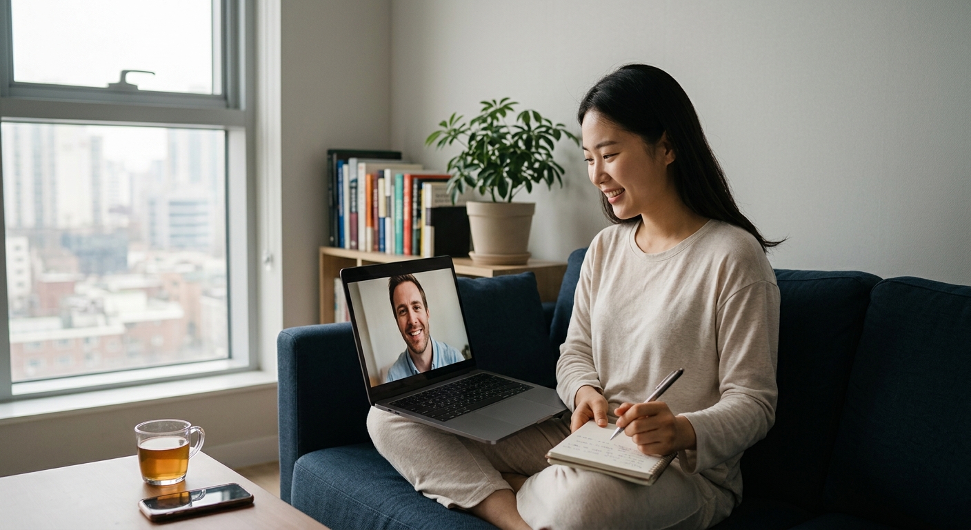 YES 화상영어 수업에서 실전처럼 연습하는 전략