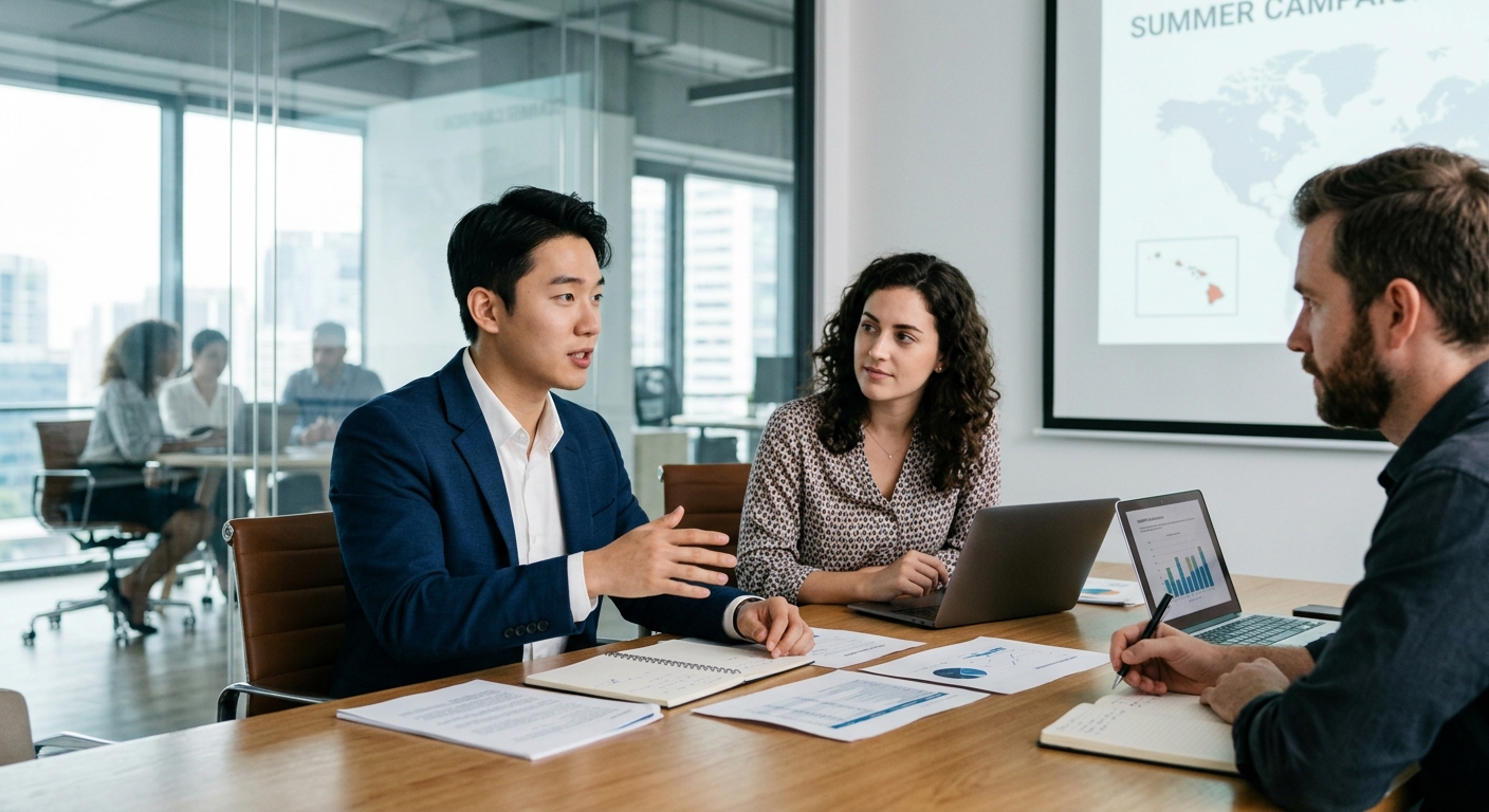 새로운 기획의 막을 올리는 장면 연출하기