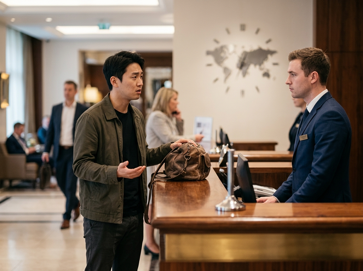 아찔했던 런던 호텔에서의 체크인 실수담