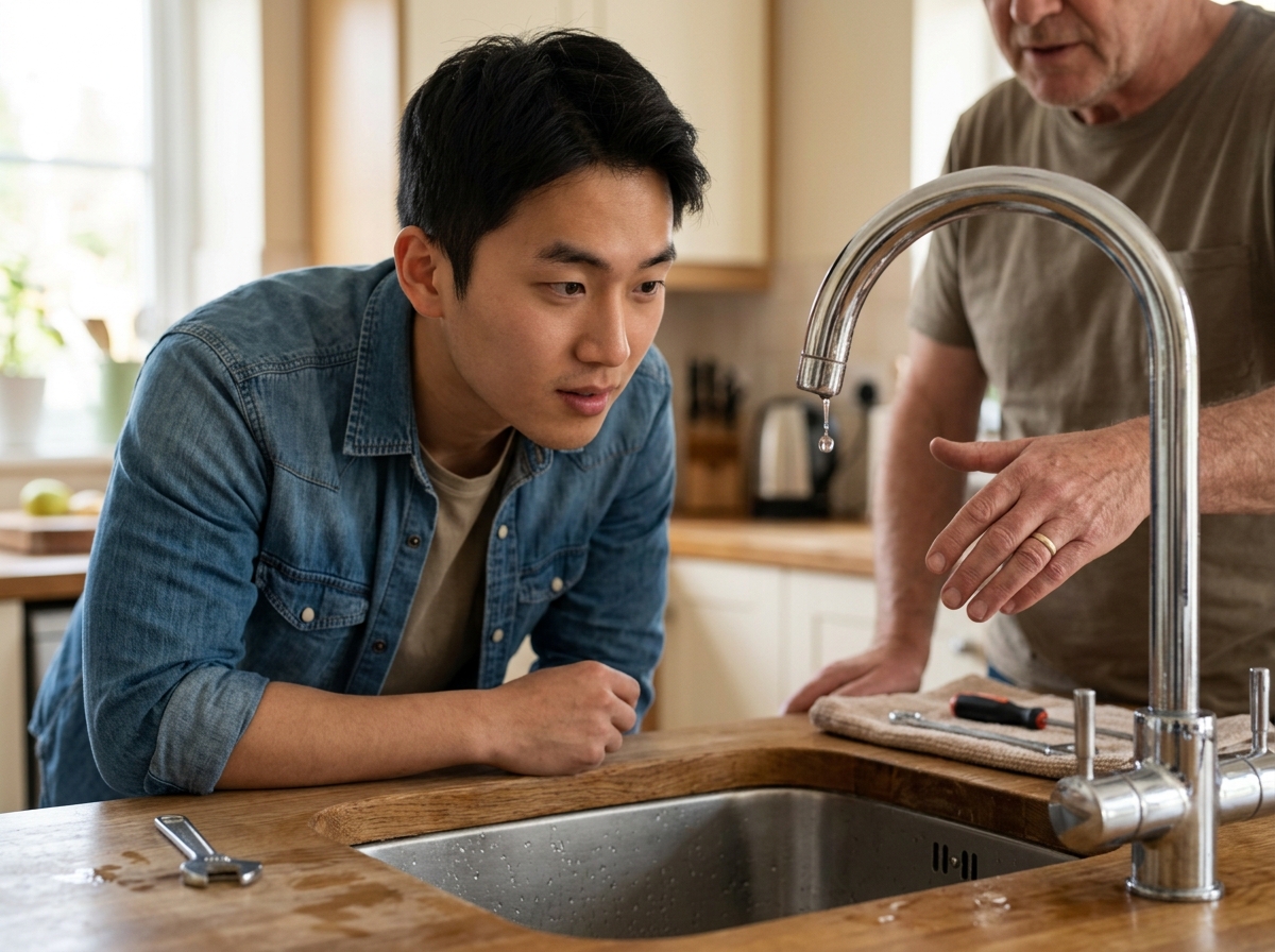 집 안의 문제를 정확하게 파악하고 설명하기