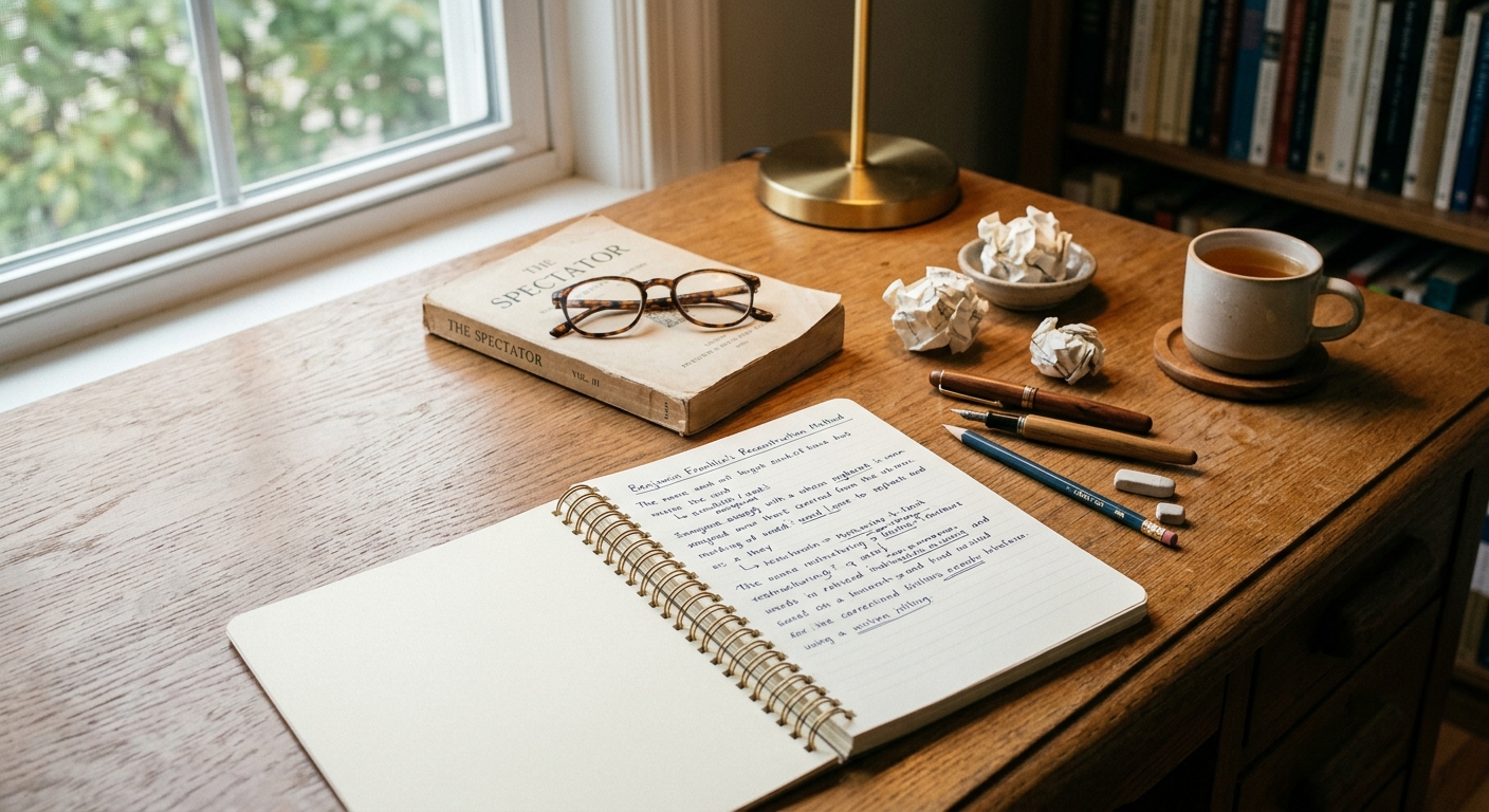 벤자민 프랭클린의 재구성 학습법과 인지 심리학