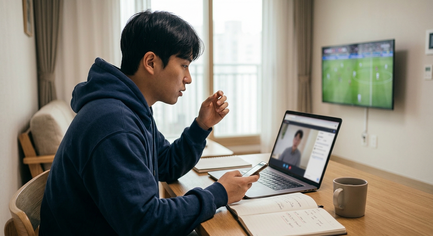 문법에서도 느껴지는 두 나라의 온도 차이
