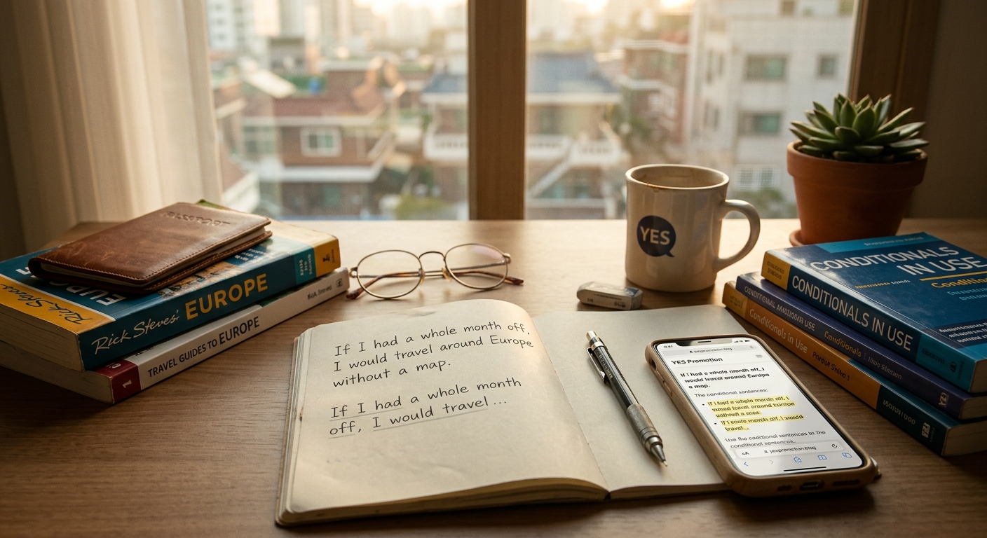 현재와 반대되는 상상을 즐기는 2차 조건문