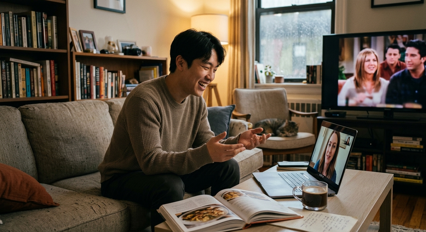 영어 공부를 일상의 즐거운 축제로 만드는 태도