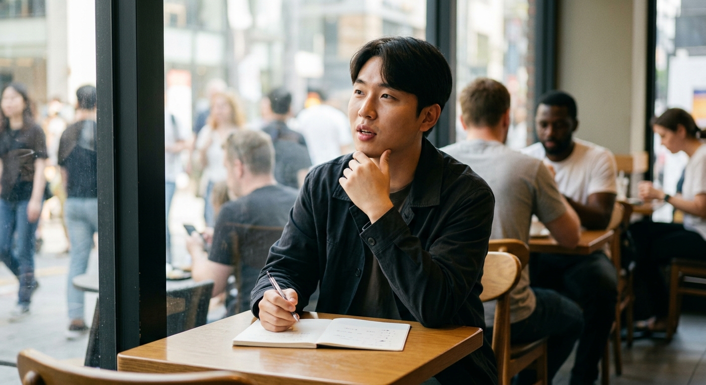구체적인 상황을 상상하며 공부하는 실전 회화 팁