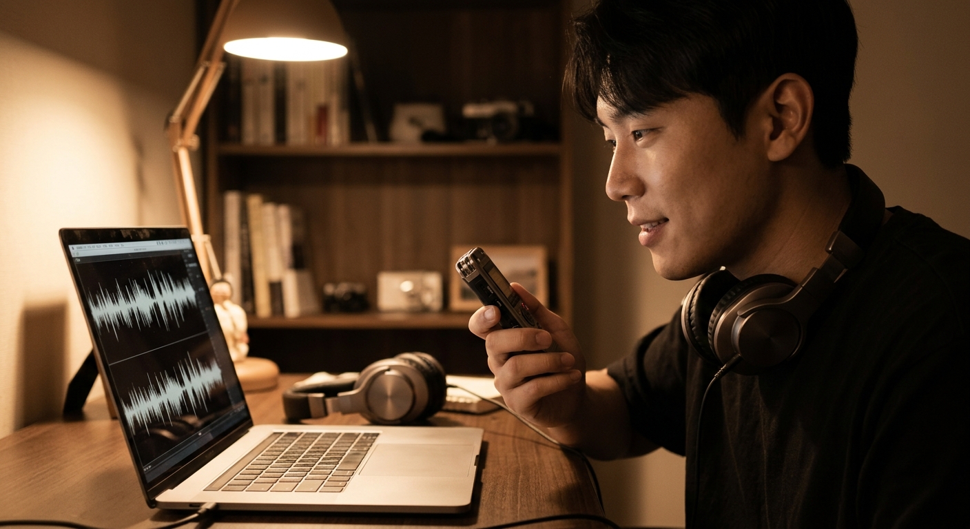 첫 번째 단서 음성 기록에 남겨진 변화의 흔적을 추적하기