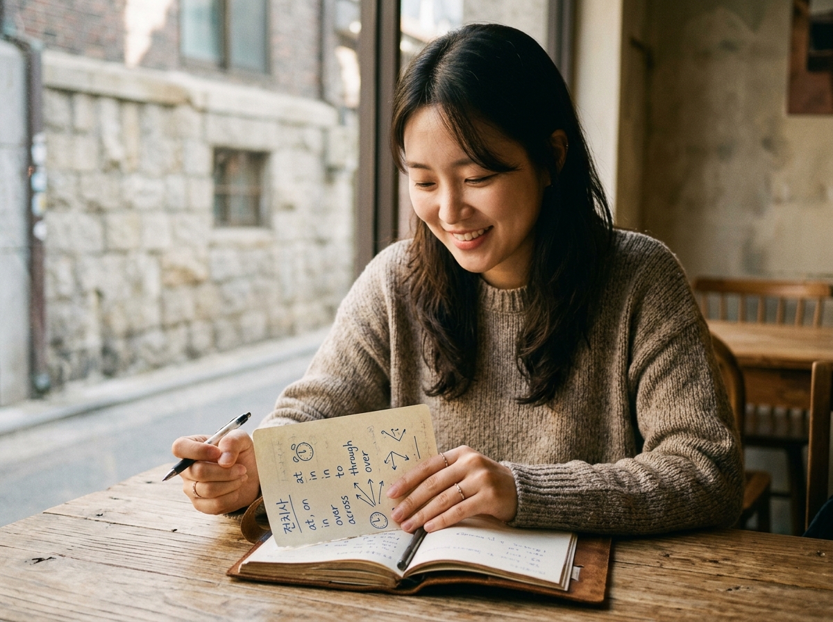 시간과 장소 그리고 이동의 전치사를 한 번에 정복하는 완벽 가이드