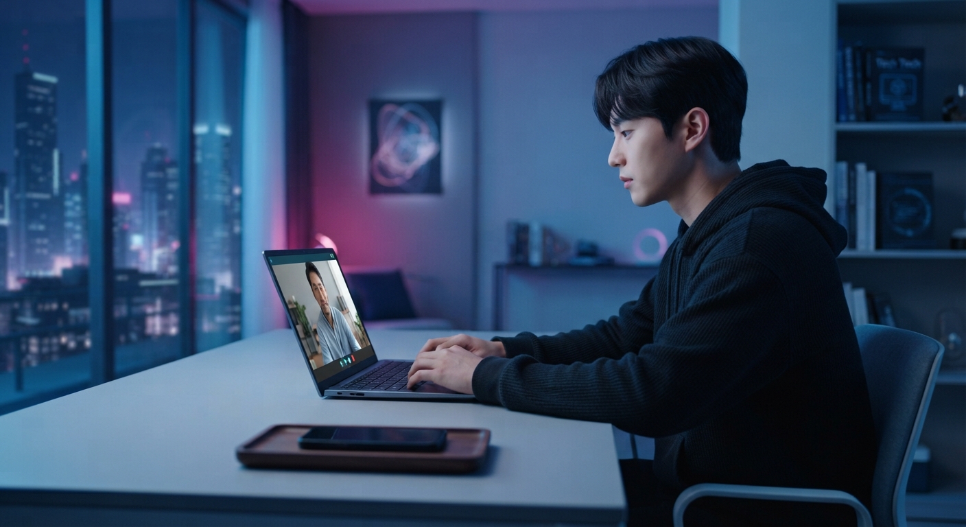 사이버펑크 미래 도시에서 발견한 멀티태스킹의 함정
