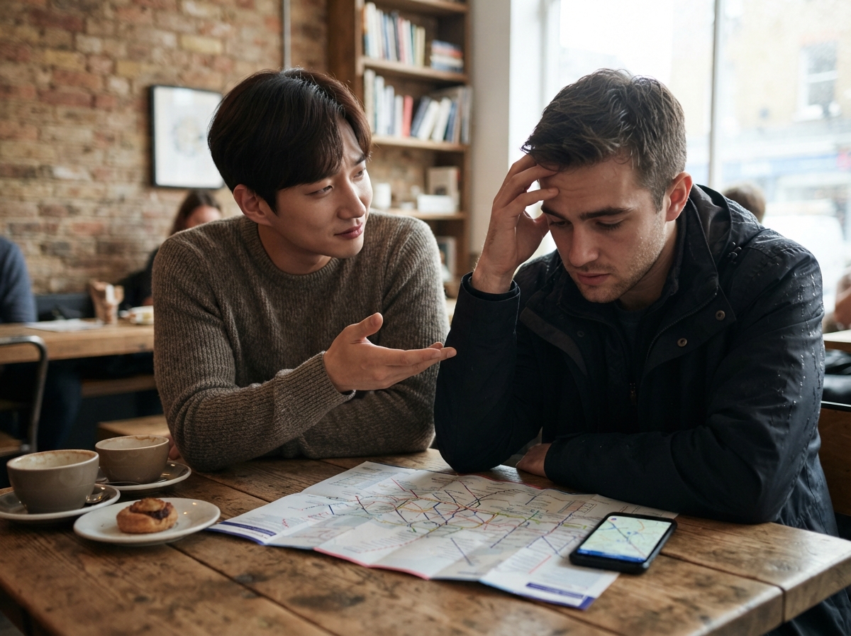 과거의 선택을 돌아보며 아쉬움과 교훈을 전하는 대화법