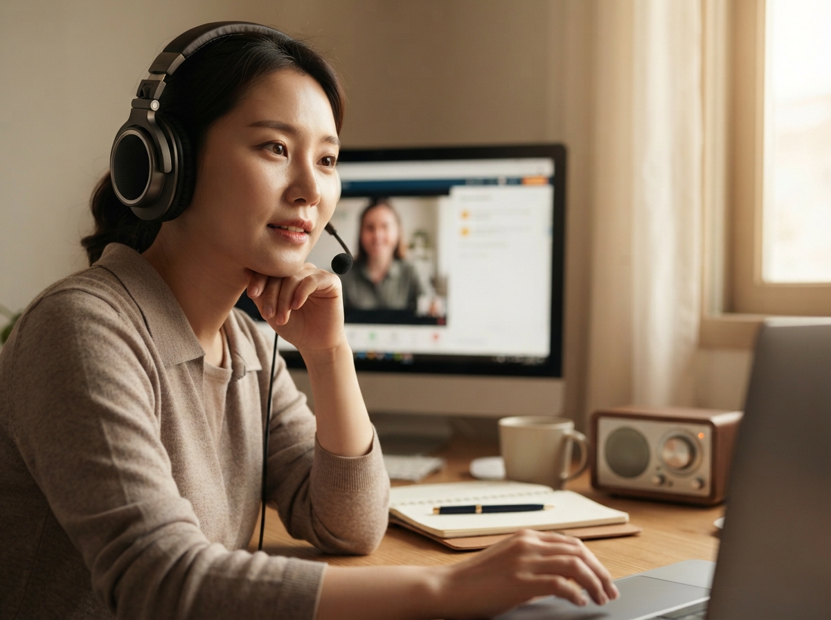 세 번째 라디오 주파수 소음 속에서 음악을 찾아내는 과정
